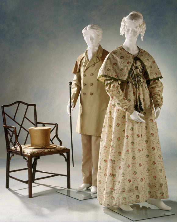 View of a day dress, c.1841-43