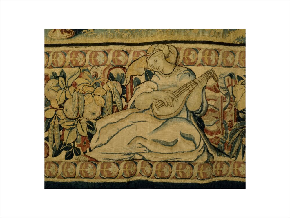 Detail from one of the Ulysses tapestries made in Brussels (late C!6th