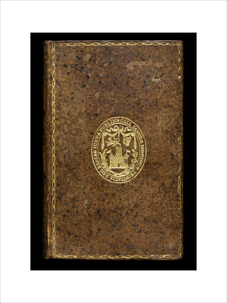 Prize binding of Trinity College, Dublin, on Adam Smith "An Enquiry in