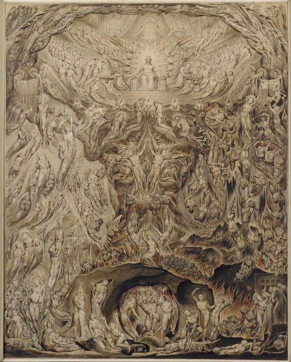 THE LAST JUDGEMENT [1808], by William Blake [1757-1827]
