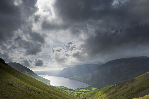 A dramatic view over Wastwater at Wasdale, Cumbria