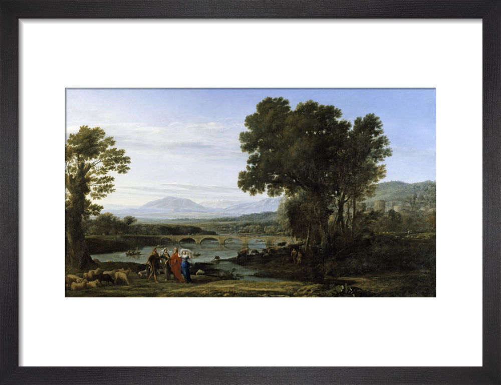 JACOB WITH LABAN AND HIS DAUGHTERS By Claude Gellee Called Claude Lorr jacob-with-laban-and-his-daughters-by-claude-gellee-called-claude-lorr