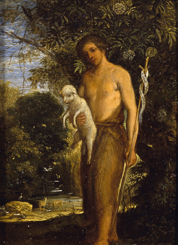 ST JOHN THE BAPTIST by Adam Elsheimer (c.1578-1610)