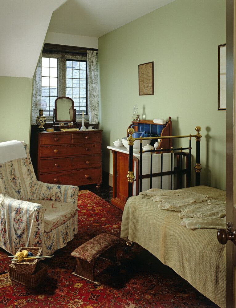 The servants bedroom at Lanhydrock – National Trust Prints