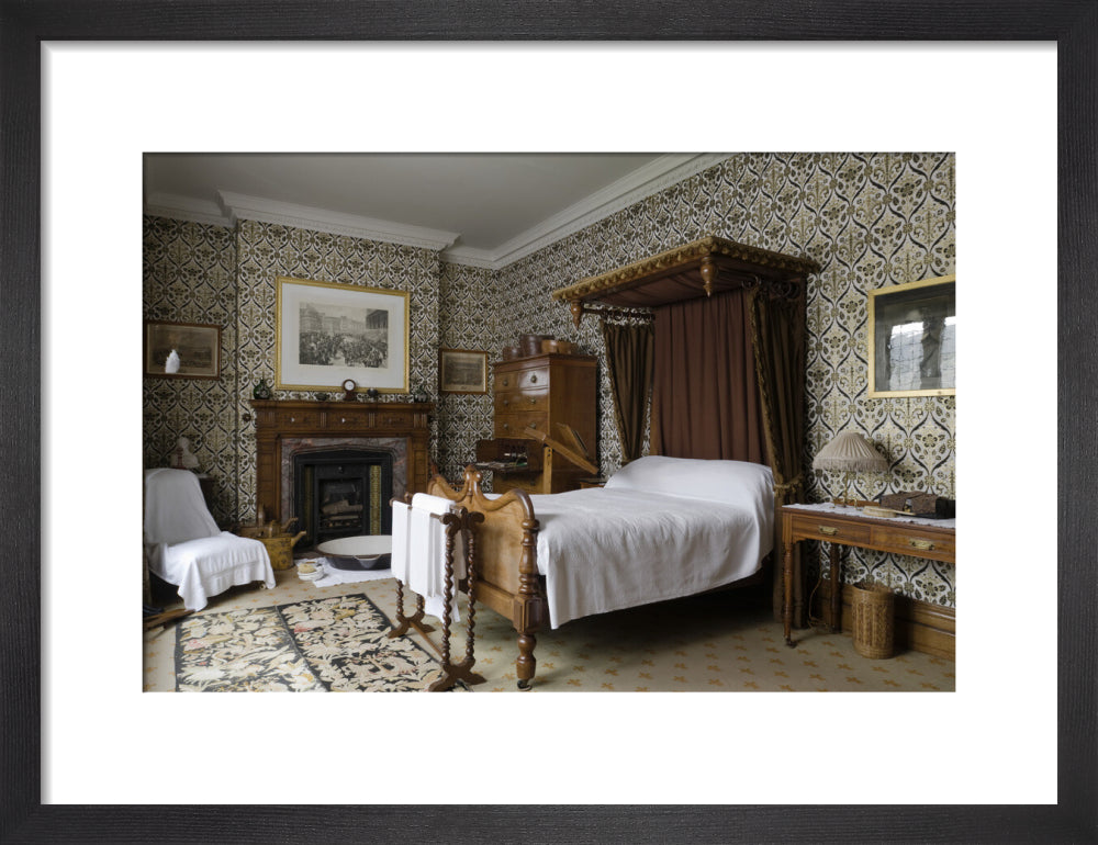 His Lordship's Bedroom at Lanhydrock, Cornwall – National Trust Prints