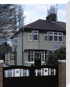 Exterior of John Lennon's home, Mendips