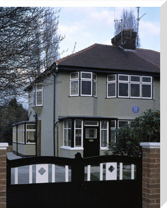 Exterior of John Lennon's home, Mendips