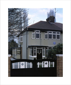 Exterior of John Lennon's home, Mendips