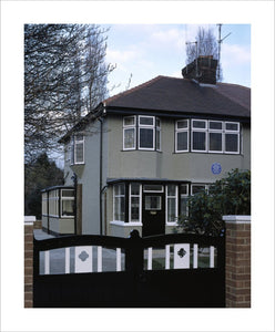 Exterior of John Lennon's home, Mendips