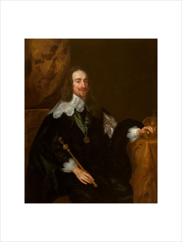 King Charles I (1600-1649) after Sir Anthony Van Dyck (Antwerp 1599 - London 1641)