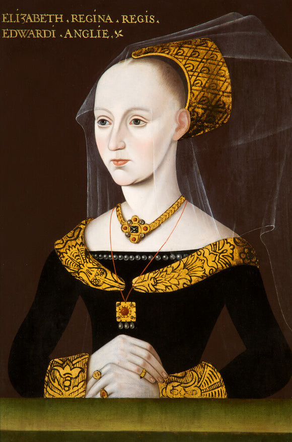 Elizabeth Woodville, Queen Consort to King Edward IV (c.1437-1492) by British (English) School