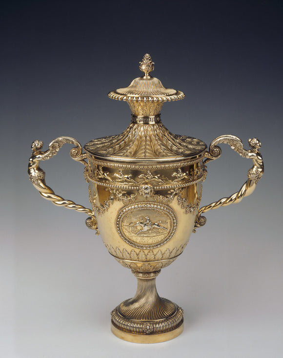 A Neo-classical racing cup by Daniel Smith and Robert Sharp, designed by Robert Adam in 1764
