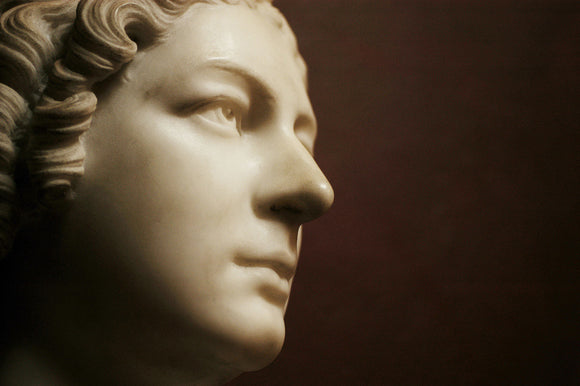 Mrs Harriet King daughter of the 3rd Earl of Egremont, George O'Brien Wyndham, by John Edward Carew (1785-1868) - Sculpture at Petworth House