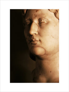 A Roman head, 2nd or 3rd century AD, "Colossal Head of a Matron" part of the sculpture collection at Petworth House