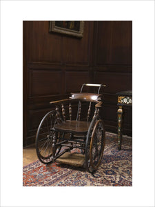 The "haunted" wheelchair at Ham House, Surrey