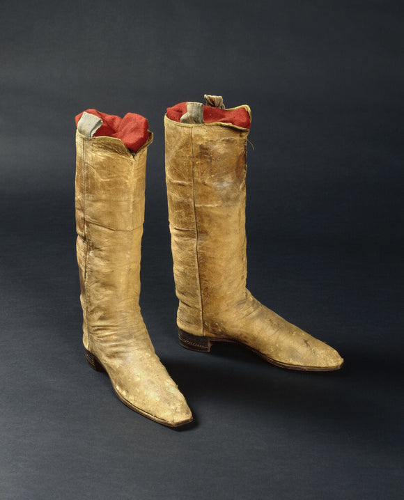Edmund Kean's boots at Smallhythe Place