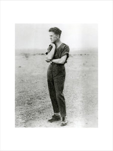 T.E. Lawrence (1888-1935) at Miranshah, 1928.