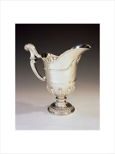 Silver ewer by David Willaume , 1742 (DUN.S.485)