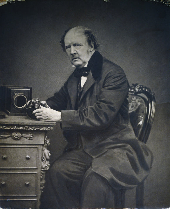 Photograph of William Henry Fox-Talbot taken by John Moffat of Edinburgh in 1866
