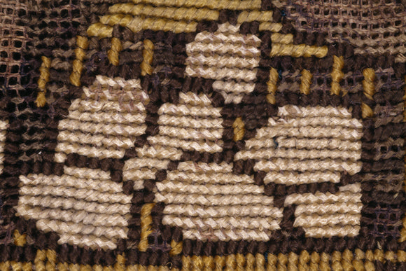 Detail from the Marian Needlework at Oxburgh Hall
