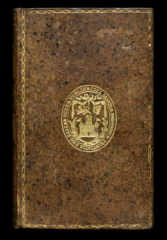 Prize binding of Trinity College, Dublin, on Adam Smith 