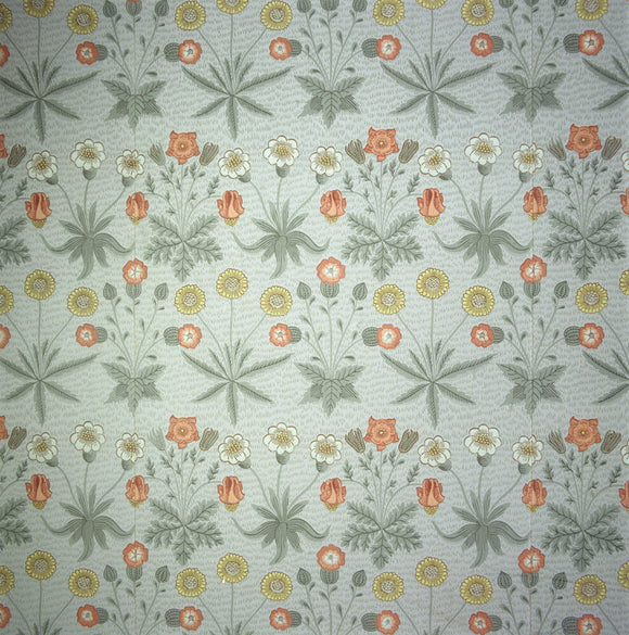 Detail of the wallpaper on the Gilknockie Staircase