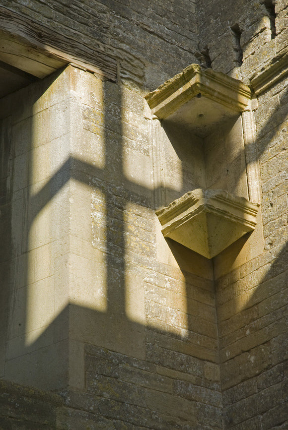 Close detail of part of Lyveden New Bield, Peterborough, Northamptonshire