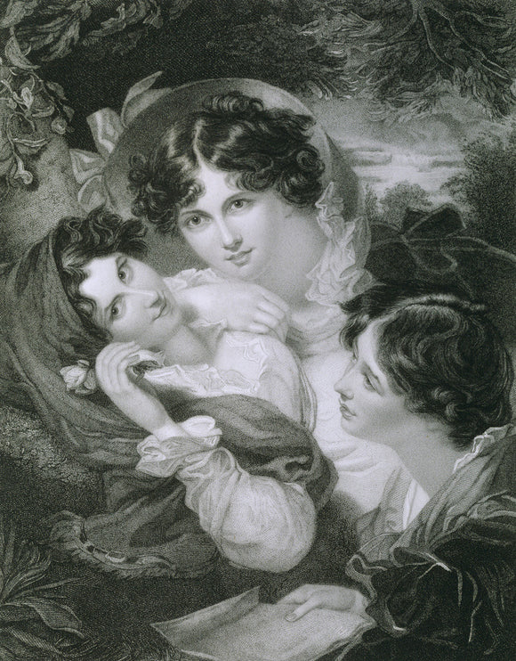THE PROPOSAL, engraved by H Meyer, after painting by G H Harlow 1821