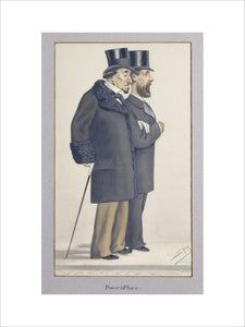 Disraeli and His Secretary, Montagu Corry, later Lord Rowton (1838-1903)