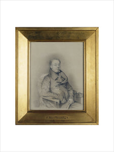 Disraeli's father, ISAAC D'ISRAELI (1766-1848) by Daniel Maclise 1828, in the Disraeli Room
