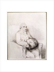A drawing of Thomas Harley (1730-1804), builder of the house, in the Business Room