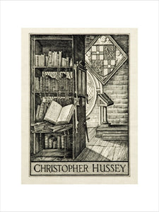 Christopher Hussey bookplate