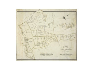 Map of the Manor and Parish of Great Chalfield, 1794, at Great Chalfield Manor, Wiltshire