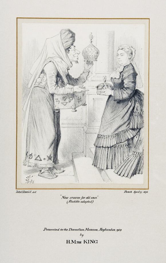 Punch cartoon of 1876 