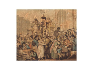 DR BOTHERUM, THE MOUNTEBANK by Rowlandson, 1800