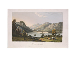 A print of Grasmere at Townend, Troutbeck, Cumbria