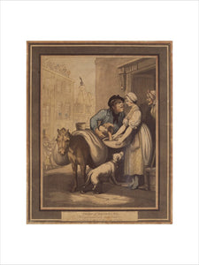 CRIES OF LONDON, NO.4, by Rowlandson ("Do you want any brick dust"), 1799