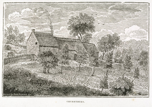 Frontispiece - Engraving of the house at Cherryburn by Thomas Bewick