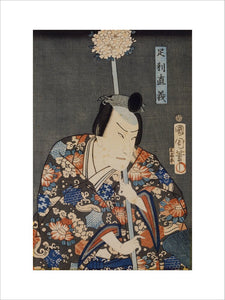 A Japanese Print, showing a Japanese man