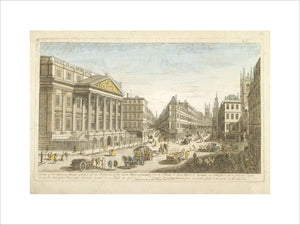 A VIEW OF THE MANSION HOUSE 1751 (appointed for the residence of the Lord Mayor of London)