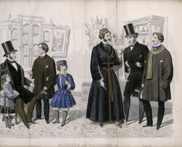 Gazette of Fashion, January 1857, Leroy
