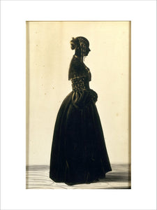 SILHOUETTE OF CLEMENTINE BENTHALL, 1842
