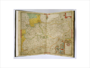 Atlas of the Counties of England and Wales by Christopher Saxton, London 1574-79