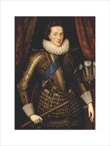 HENRY PRINCE OF WALES by Paul van Somer in the Inner Hall of Dunster Castle