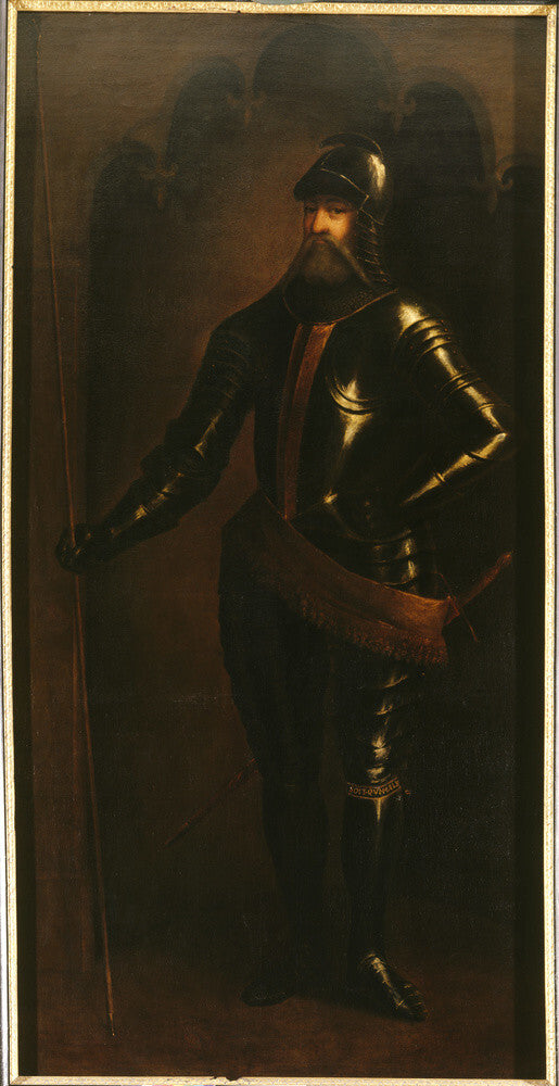 EDWARD, THE BLACK PRINCE by an unknown artist in the 17th century