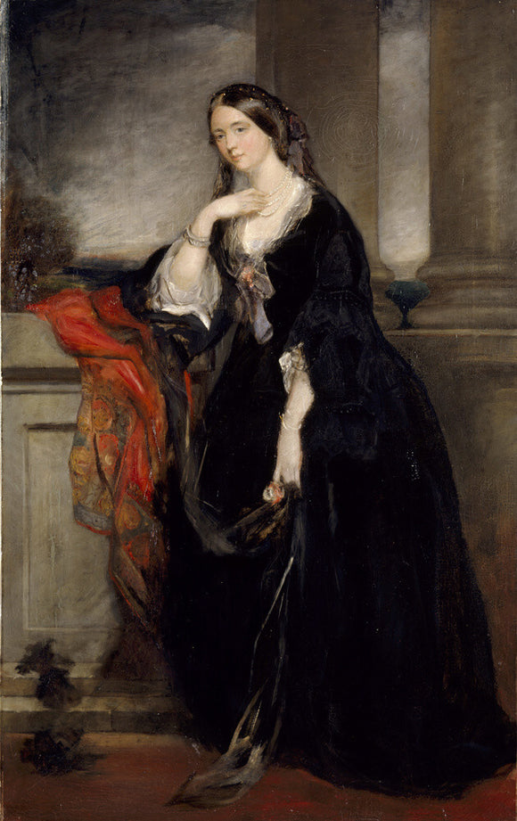 PORTRAIT OF LADY MARIAN ALFORD, English School, 19thc