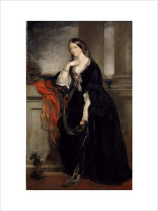 PORTRAIT OF LADY MARIAN ALFORD, English School, 19thc