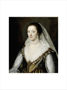 PORTRAIT OF FRANCES COKE, VISCOUNTESS PURBECK (1601-1645) by Michiel Janszoon van Miereveldt