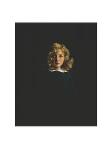 HON HELEN ELIZABETH WARD AS A GIRL, by David Nicholson Ingles, ARHA, (1888-1933).
