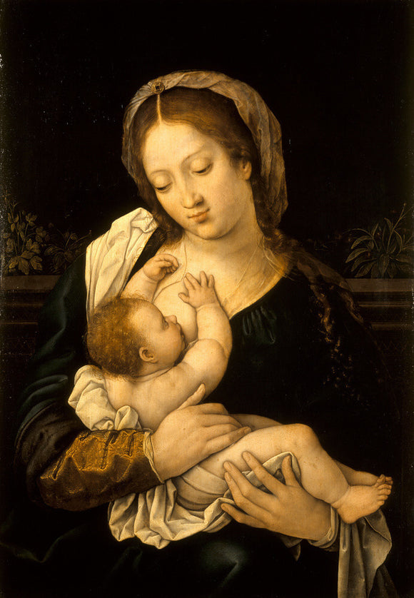 THE MADONNA AND CHILD by Bernaert Van Orley (active 1515-1542)